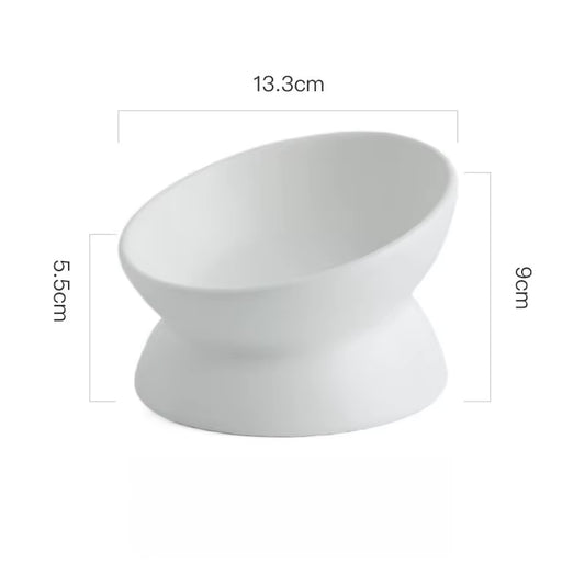 【15°エルゴノミクス】シニア犬・猫のための負担軽減フードボウル（関節＆消化サポート）